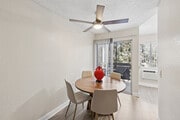 1BR, 1BA - 650SF - Dining Room - Chateau Spring Hill Apartments