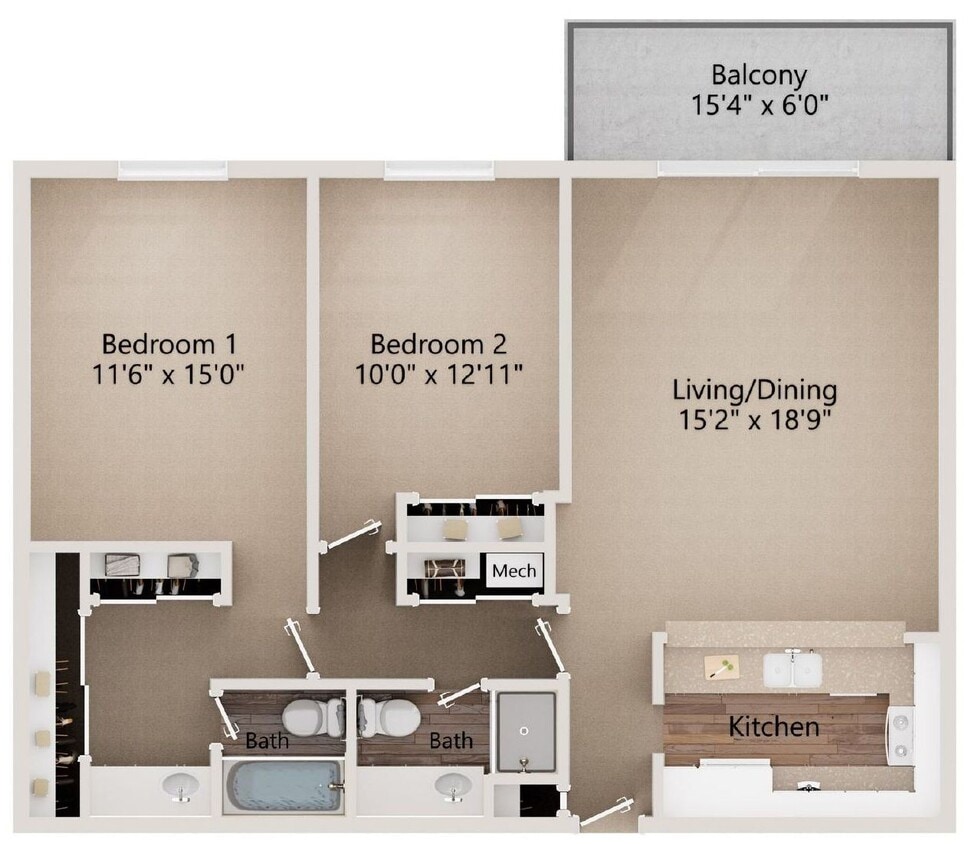 Floor Plan - Catalina 1