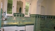 HIGHLITE: Bathrooms With Pristine Original Tile w/ Separate Tub & Shower + Period Handsets/Hardware - 1103 S Crescent Heights Blvd House