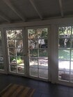 View of private backyard, extra storage behind the garage. - 3037 Motor Ave House