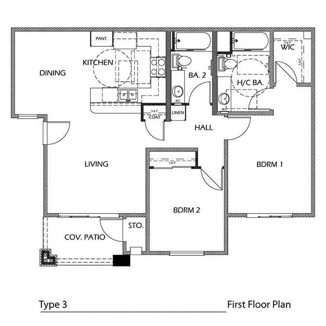 Floor Plan - Type 3 A