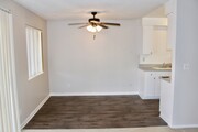 Dining Area w Ceiling Fan - 2502 Manhattan Beach Blvd Unit 16