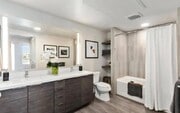 Double Vanities with Large Soaking Tub - Valentina by Alta Apartments