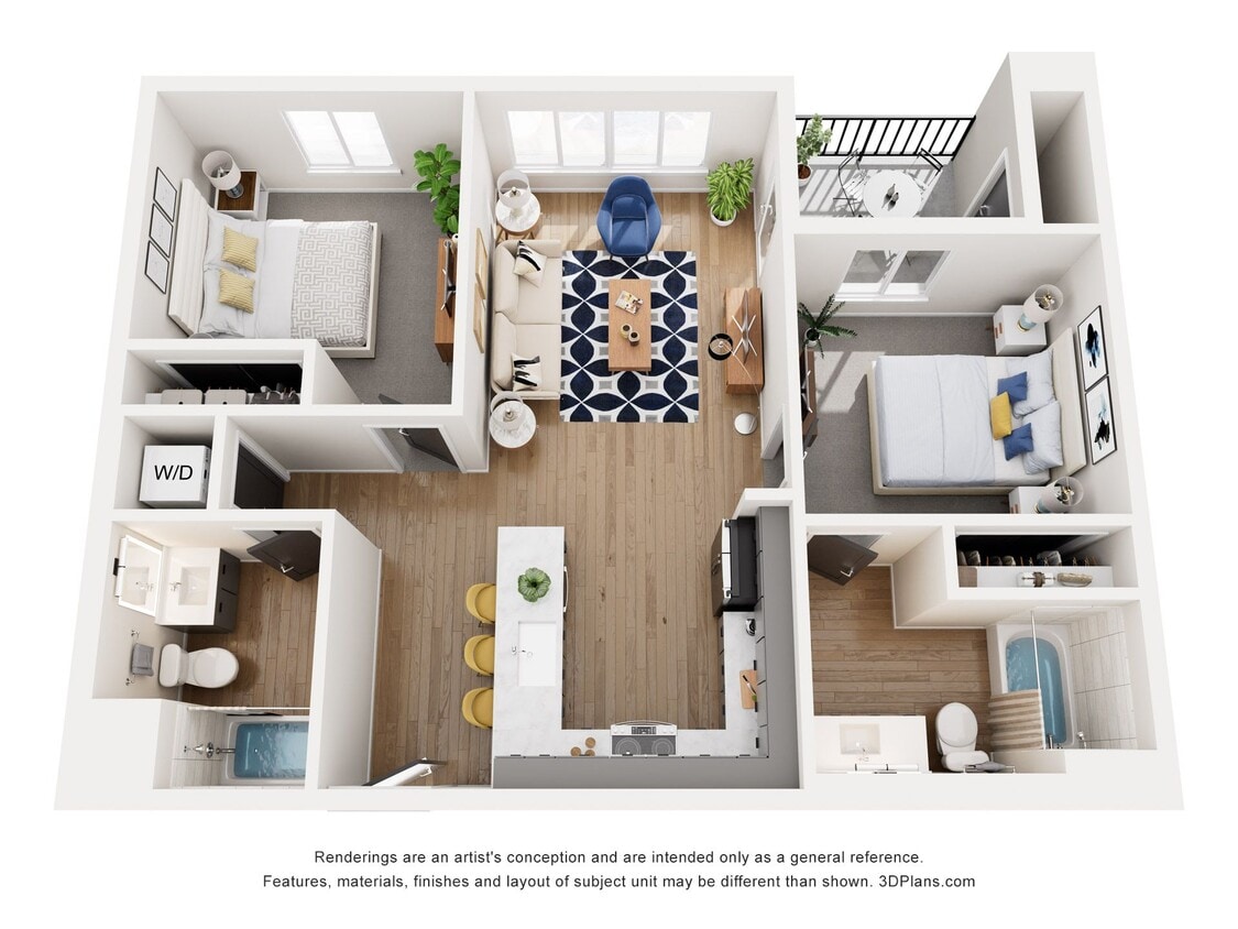 Floor Plan - 2x2F-888