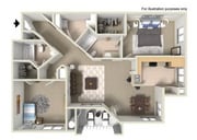 Photo - Spacious Top Floor Condo in Resort Style C...
