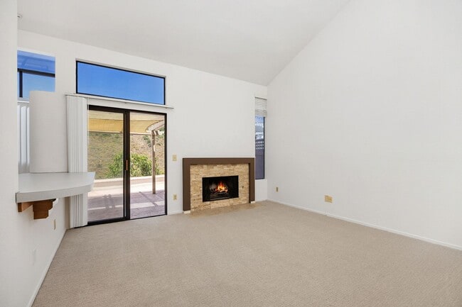 Photo - Private Back Yard with Expansive View of Tecolote Canyon!