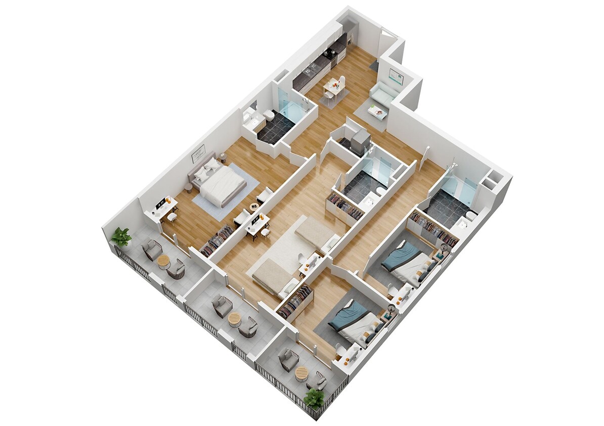Floor Plan - Floorplan C4
