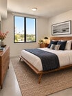 Unit 207 Concrete floors Bedroom - Hive Barrington