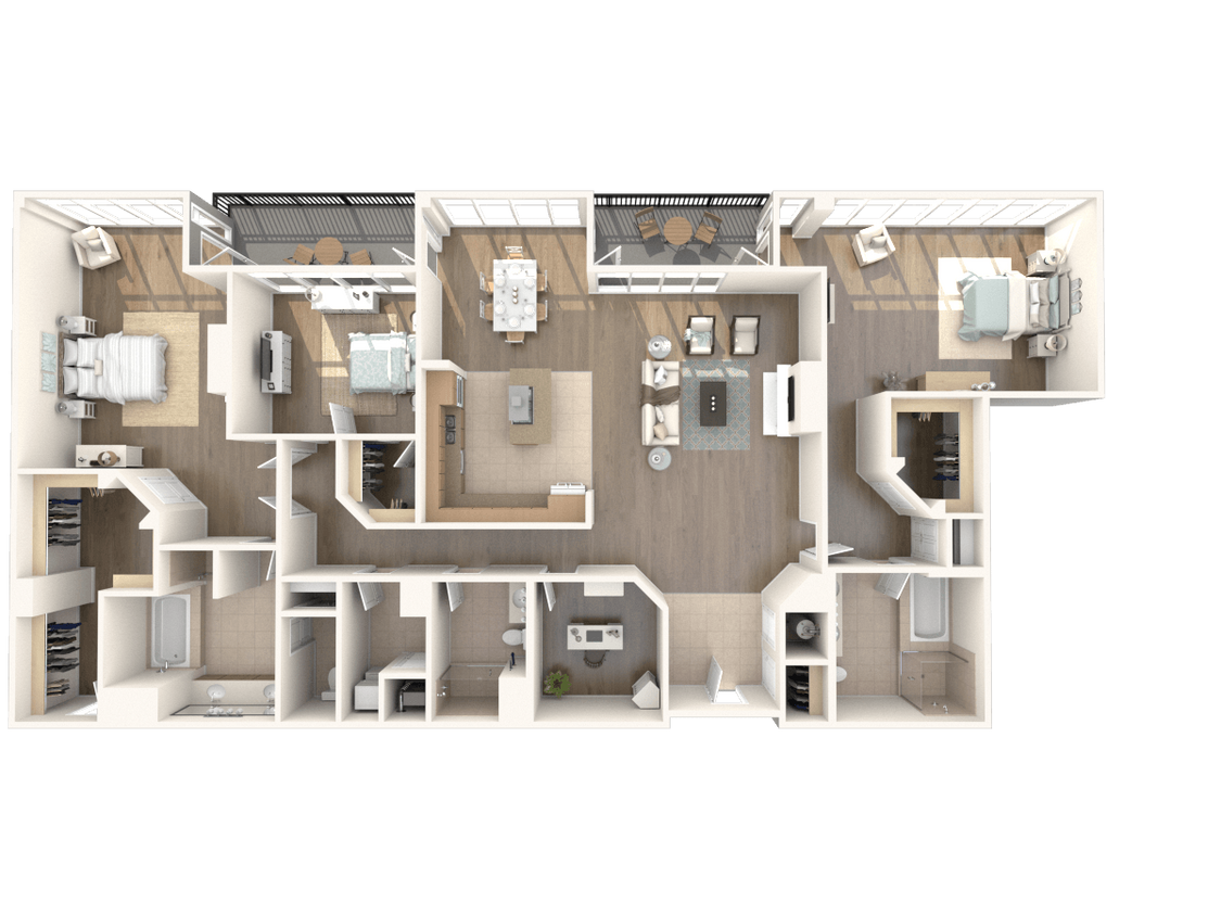 Floor Plan - SoHo - Penthouse