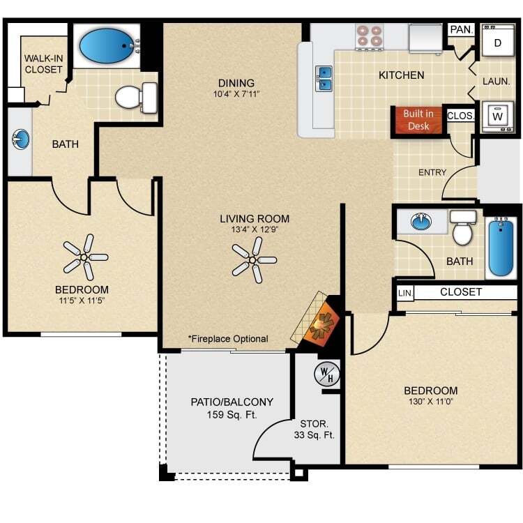 Floor Plan - The Sanctuary XL 