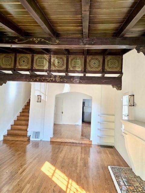 Living room w/view to dining room - 616 N Orange Dr Unit 616