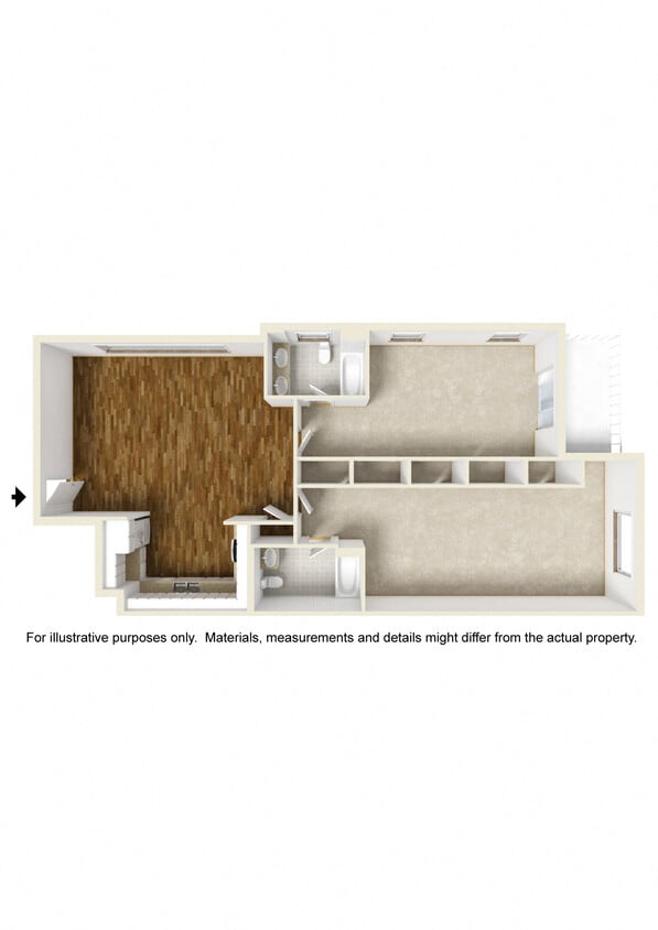 Floor Plan - Floor Plan 22c  (Shared Room)
