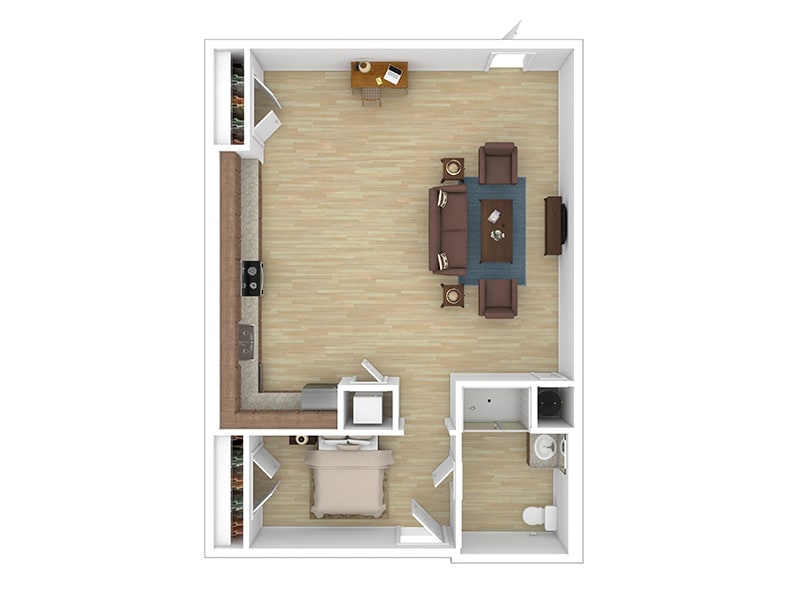 Floor Plan - Studio