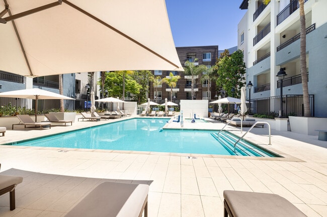 Resort Style Pool & Spa | Elan Huntington Beach | Apartments in Huntington Beach, CA - Elan Huntington Beach