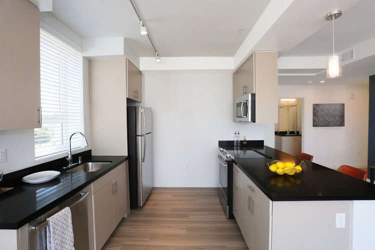 Floor Plan - 1 Bed 1 Bath - 589 sqft