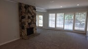living room w/fireplace - 3514 S Burnside Ave