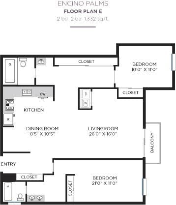 Floor Plan - E Floor Plan