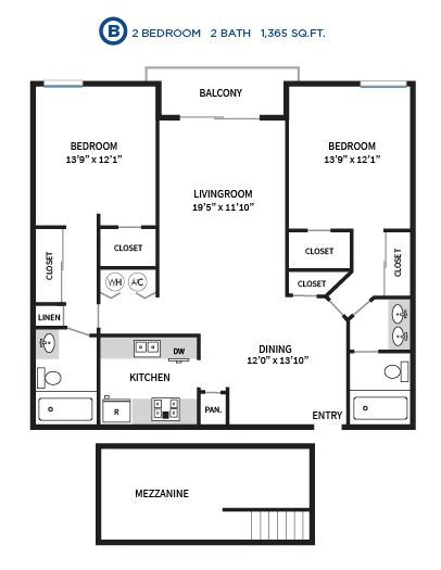 Floor Plan - B Floor Plan