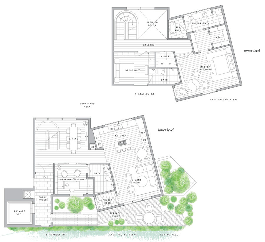 Floor Plan - Penthouse 19