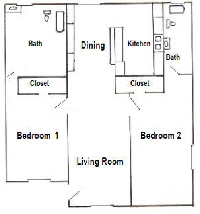 2BR/2BA