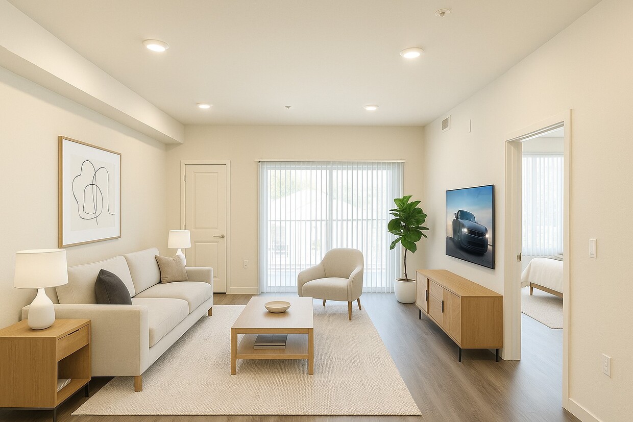 Floor Plan - 1Bed + 1Bath