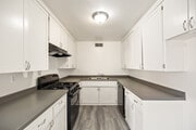 2BR, 1BA - 728SF - Kitchen - Twin Palms Apartments