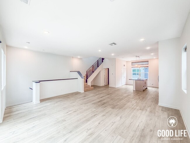 Photo - Modern 3BD/2.5BA Townhome in Mission Valley with Kitchen Island, Private Patio & 2-Car Garage