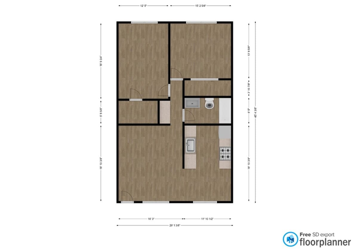 Floor Plan - cs2bd1baS