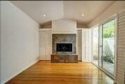 living room or bedroom with 2 large closets - 8938 Hubbard St Unit 8938