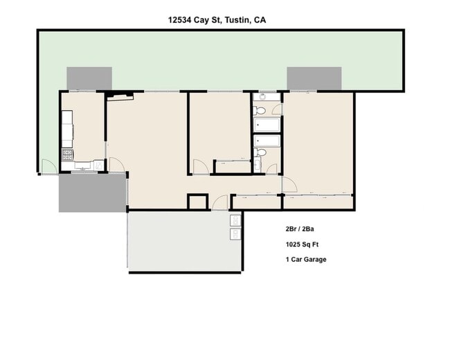 Photo - North Tustin Single-Story 2BD/2BA Rear Unit – Large Yard + Garage!