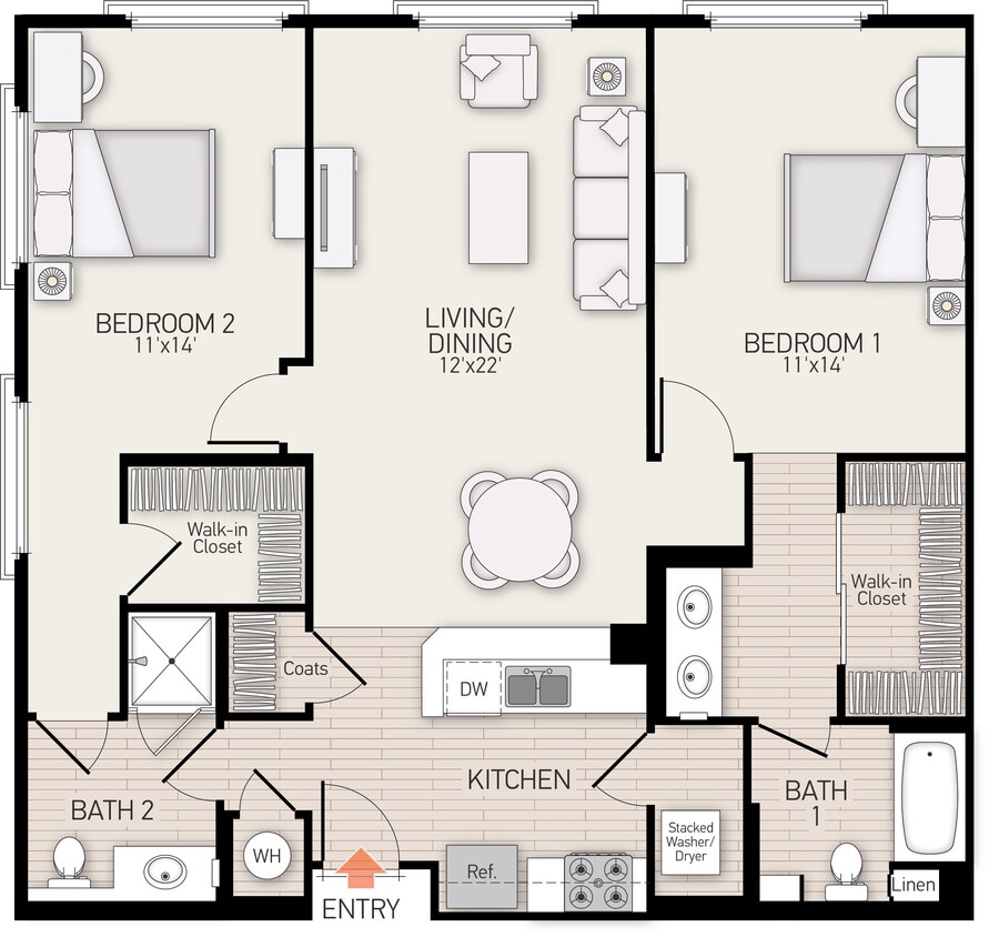 Floor Plan - Cambria - Plan 24