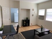 Livingroom - 1400 W Olympic Blvd Apartments Unit A
