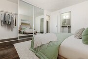 * Photos have been virtually staged for illustrative purposes. The furnishings, decor, and certain visual elements shown may not be present in the actual apartment. - Woodglen Apartment Homes