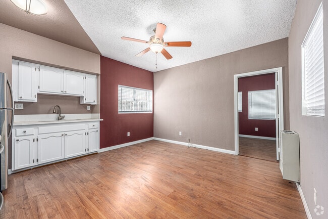 2BR, 2BA - 600SF - Living Room - 730 W 73rd St