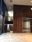 View from bi-level lobby to mail room down stairs - 850 State St Unit 324