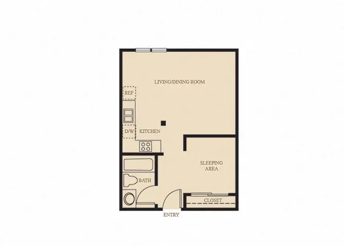 Floor Plan - STUDIO 21R