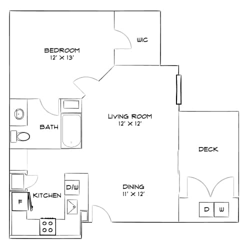 Floor Plan - Design 1B Premier 3