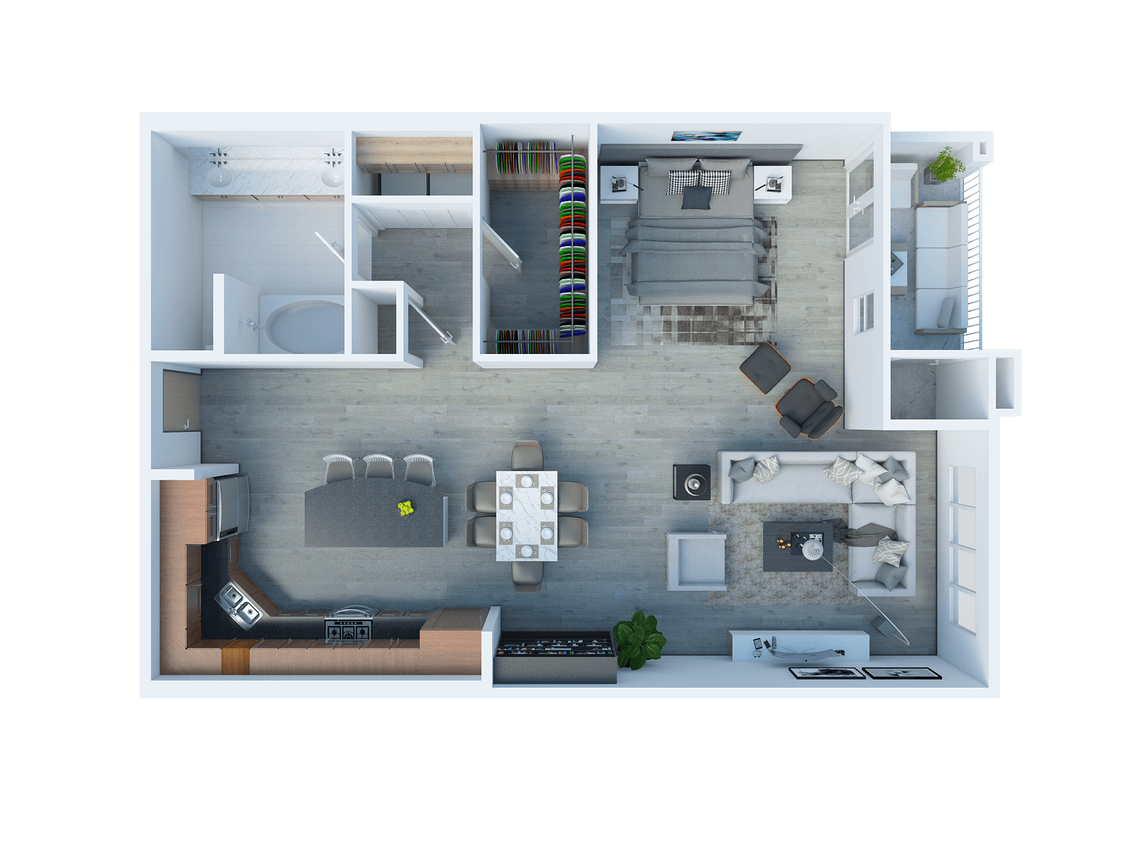 Floor Plan - Studio