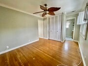 Bedroom, closet, and attached Bathroom - 308 Encino Ln Apartments Unit A