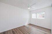 2BR, 1BA - 790SF - First Bedroom - Vistan Apartments