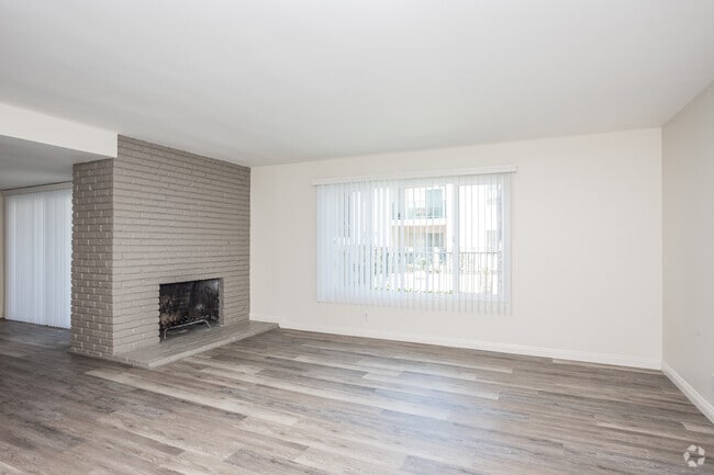 2BR, 2BA - 1,411SF - Living Room - Florentine Apartments