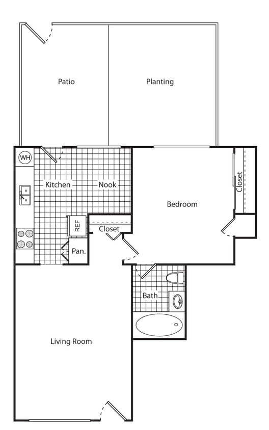 Floor Plan - 1/1_600