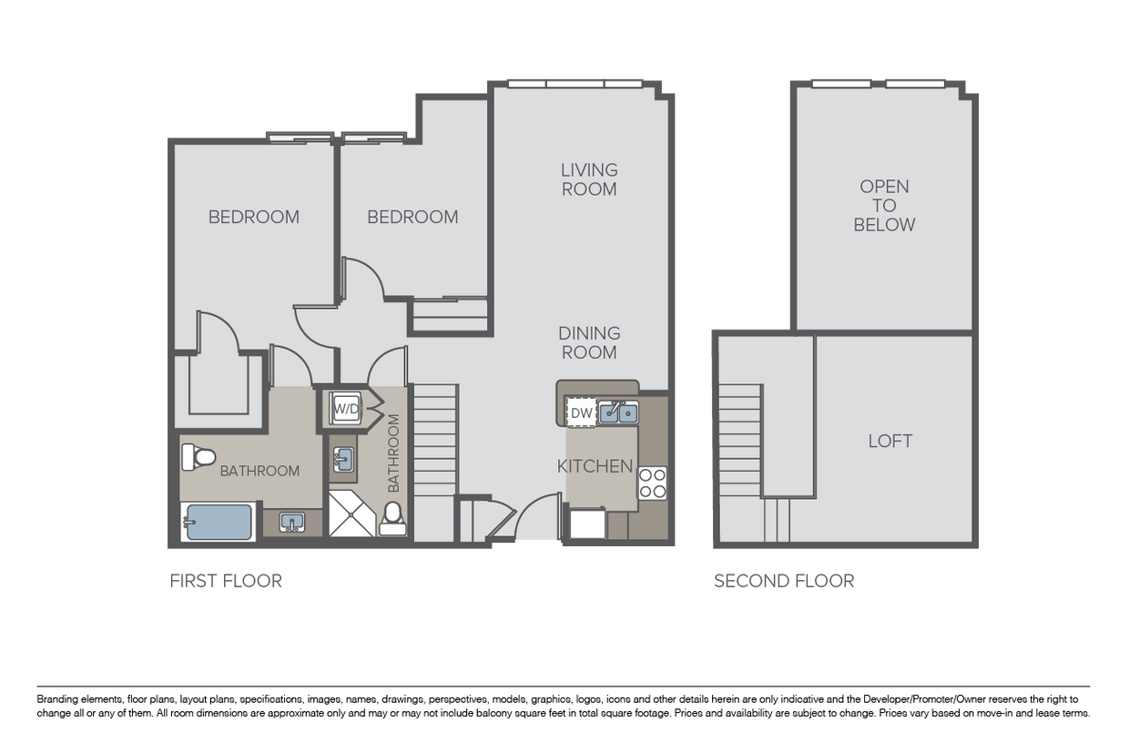 Floor Plan - Mira Mar Loft