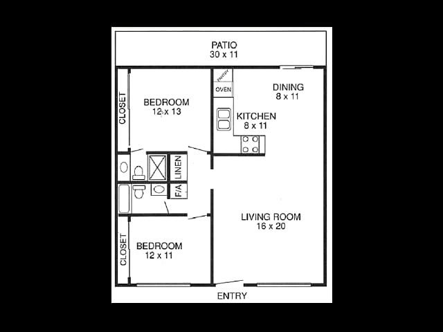 The Charleston - 2Bed & 2Bath