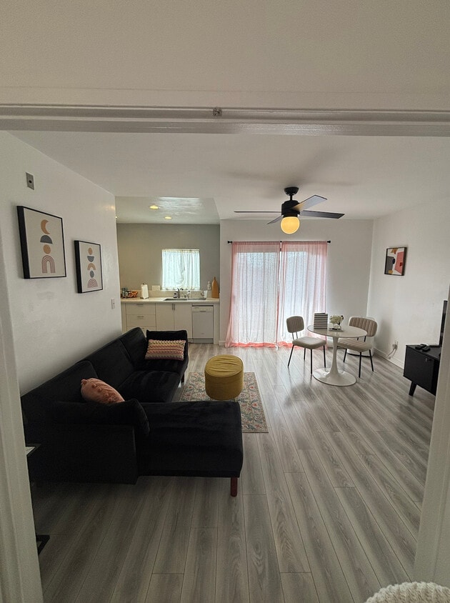 Floor Plan - Furnished 1 bed 1 bath