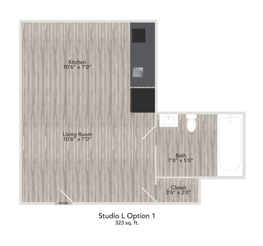 Floor Plan - STUDIO LA