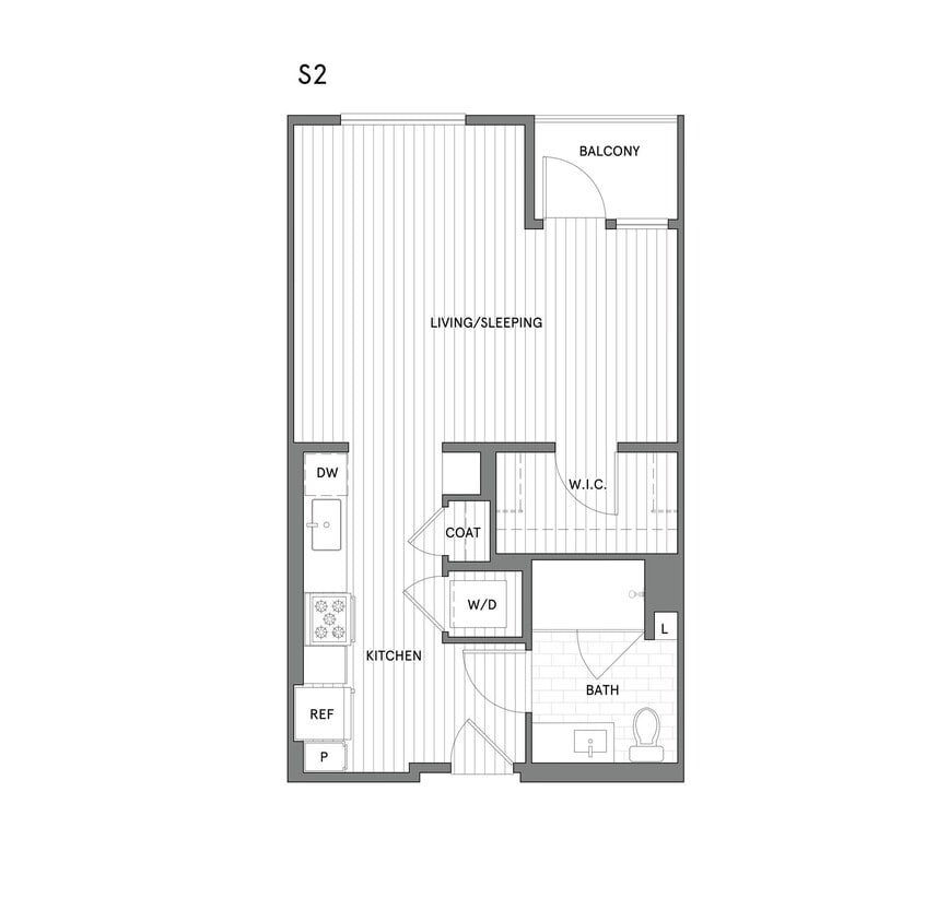 Floor Plan - Studio