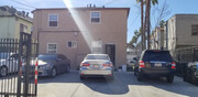 Gated parking with Kitchen Entrance Steps from Parking Space - 2823 W Vernon Ave Apartments Unit 2823
