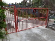 Exit gate from driveway - 1972 Avalon St House