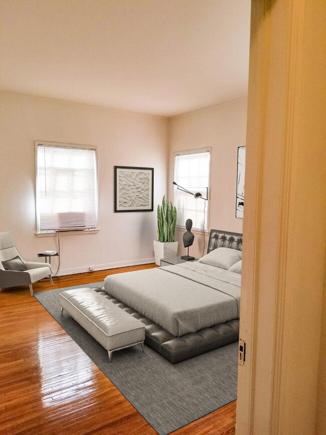 BEDROOM VIRTUAL STAGING - 6328 Orange St Unit Upper Rear 6328